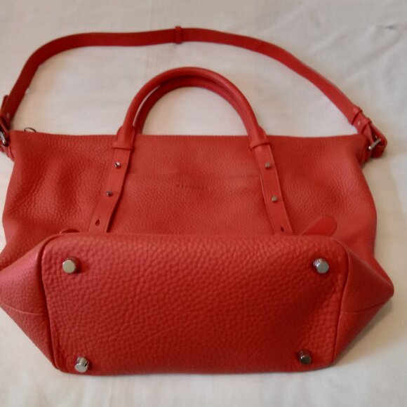 Mackage, large orange red, adjustable straps purse. - Picture 3 of 11